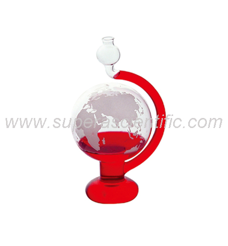 SA-308  Weather Globe Desktop Storm Glass Barometer
